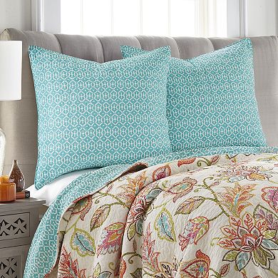 Levtex Sophia Neutral 2-pack Euro Sham Set