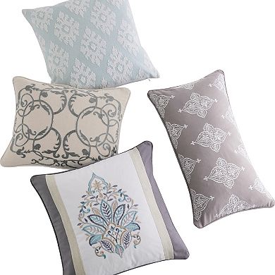 Levtex Rome Metallic Filigree Pillow