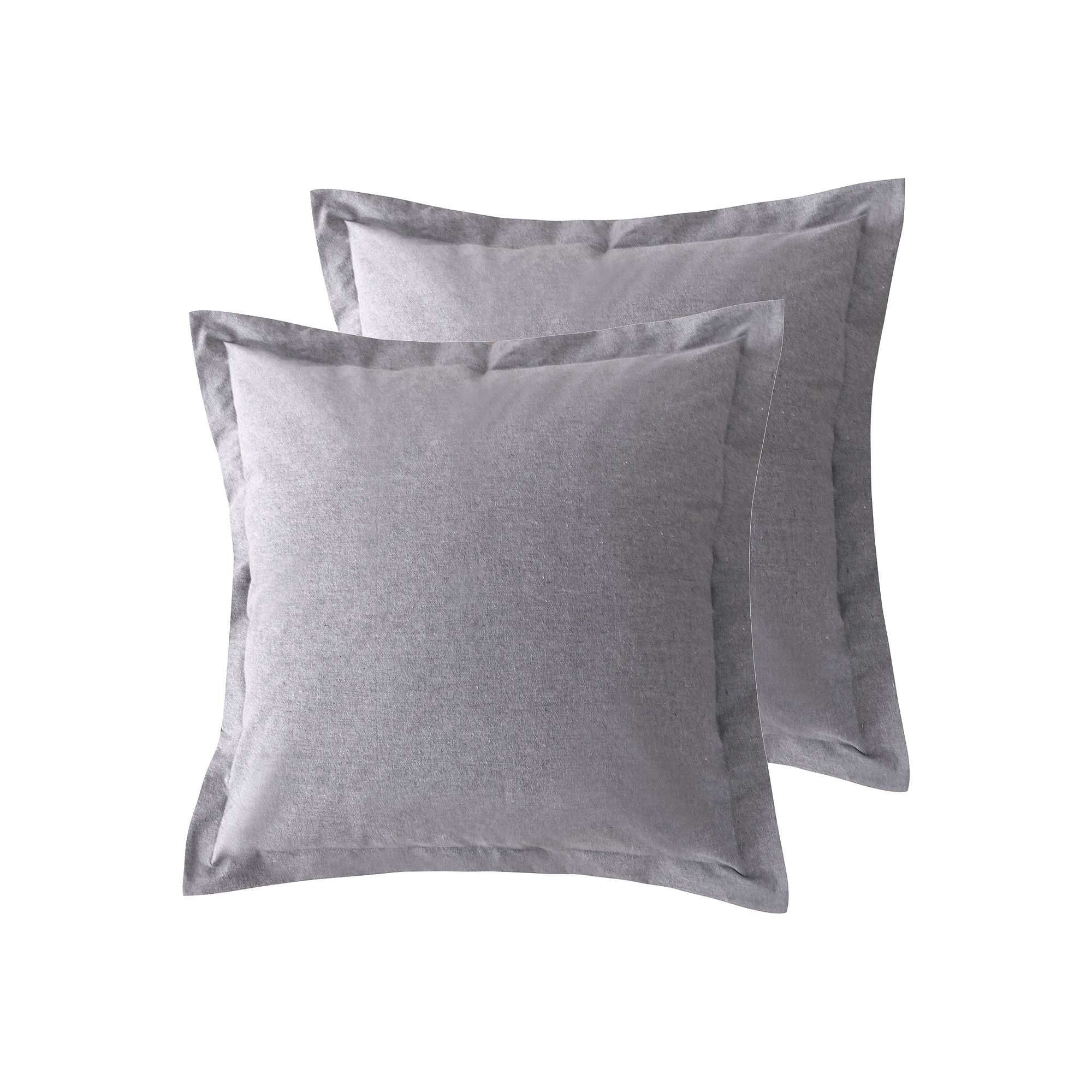 Levtex Home Camden Euro Sham Set, Gray