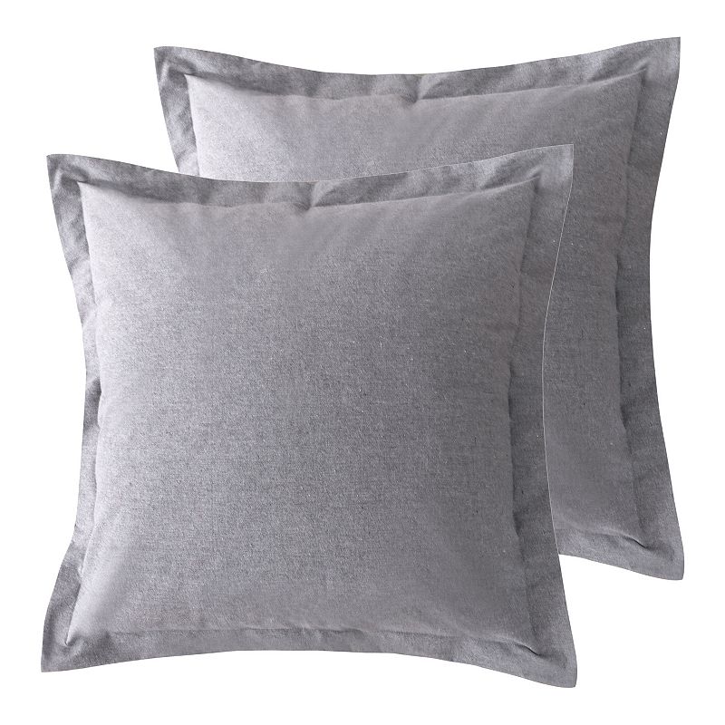 Levtex Home Camden Euro Sham Set, Grey