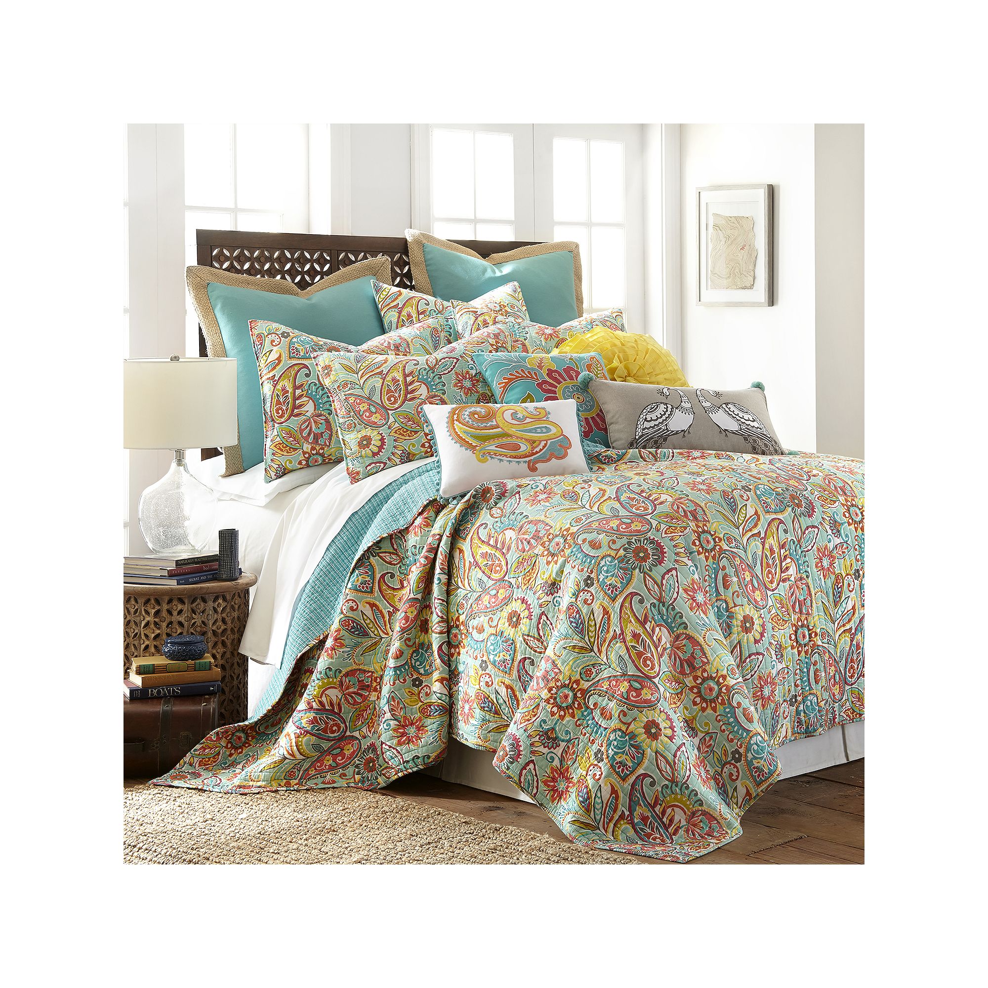 Levtex Home Palisades Quilt Set, Blue