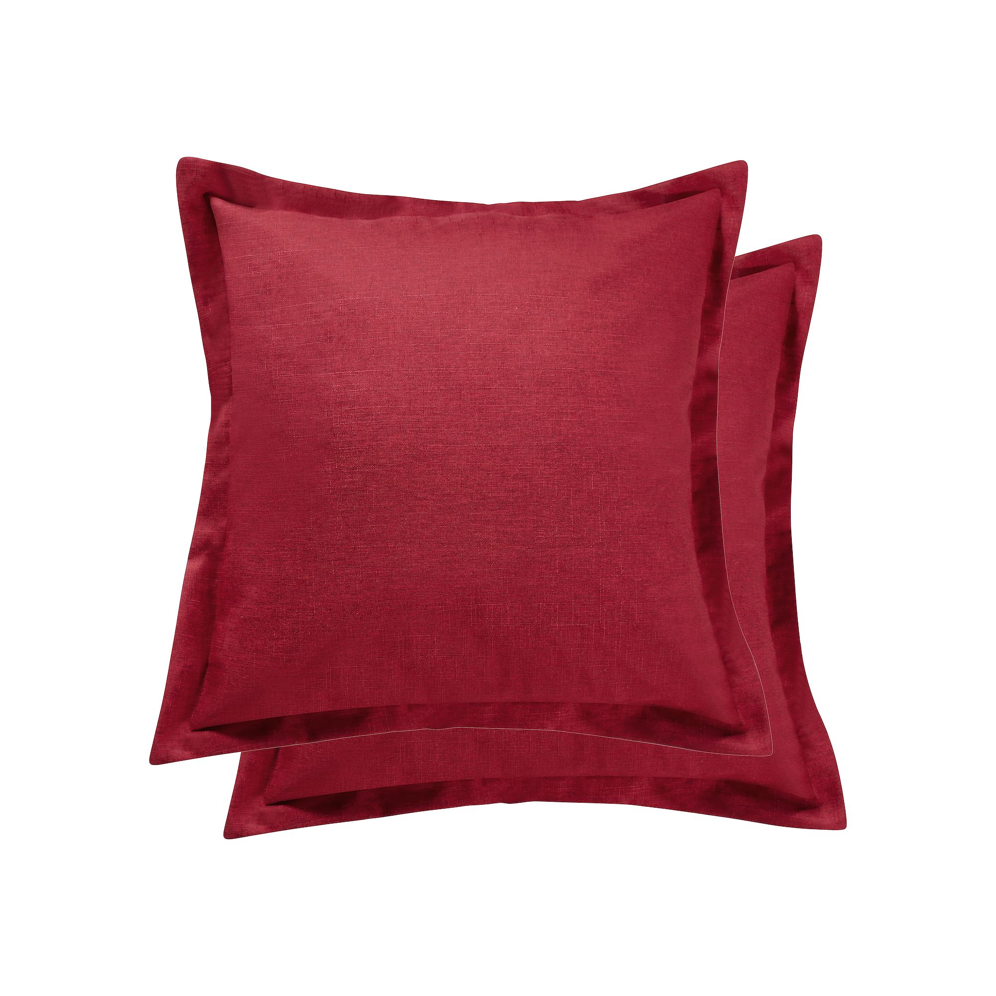 Levtex Home 2-pack Spruce Euro Sham Set, Red