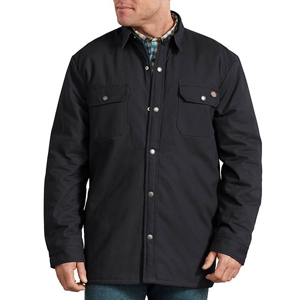 Men's Dickies Plaid Lined Shirt Jacket