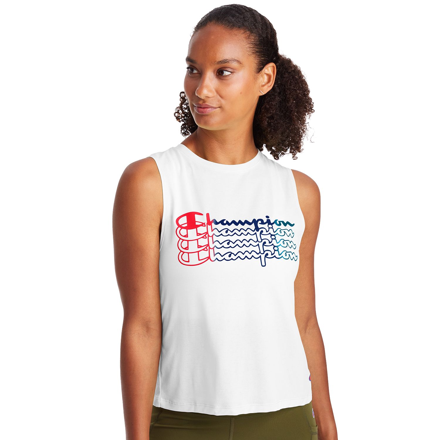 champion women's sleeveless tops