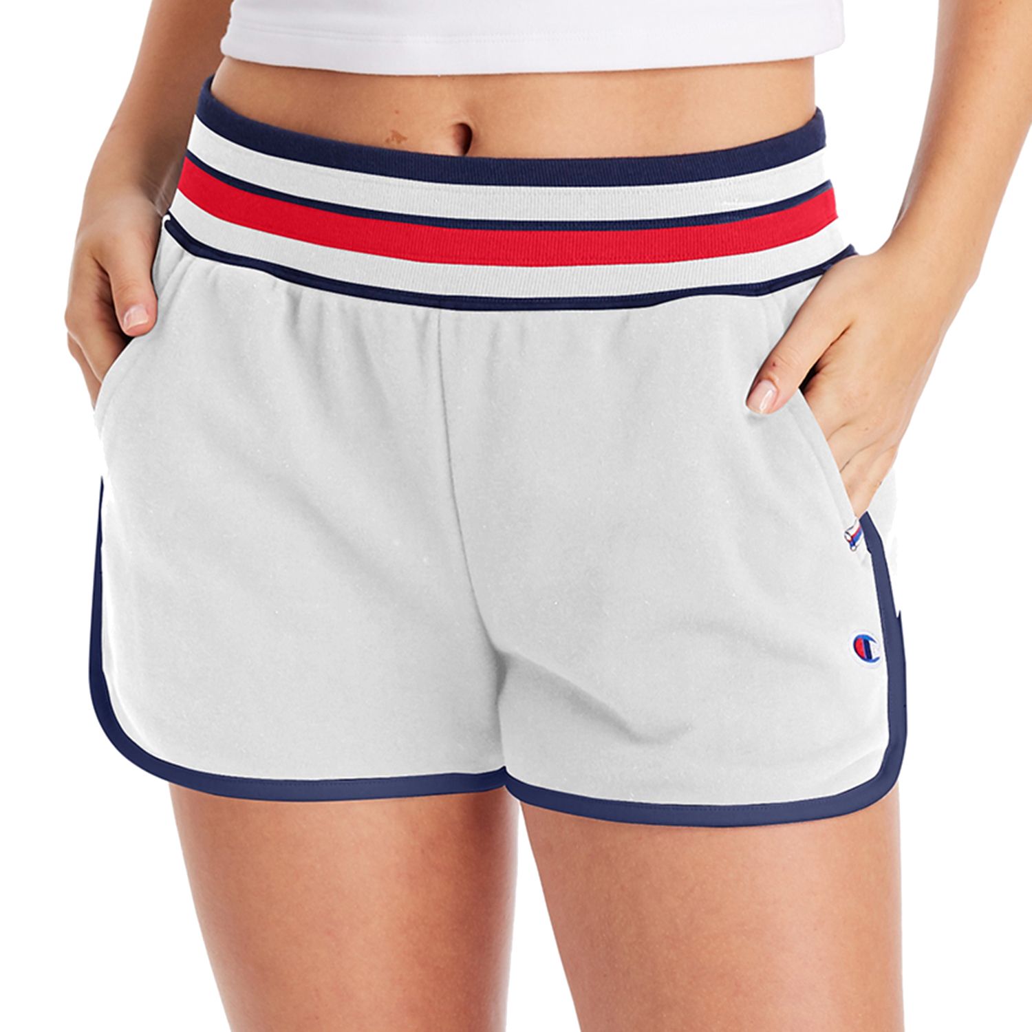 Champion Womens Campus French Terry Short Shorts