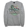 Men's Jurassic Park Retro Circle Color Stripes Sweatshirt
