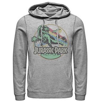 Men's Jurassic Park Retro Circle Hoodie