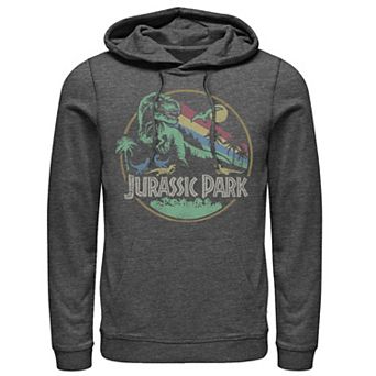 Men's Jurassic Park Retro Circle Hoodie