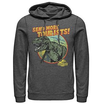 Men's Jurassic Park T-Rex Send More Tourists Hoodie