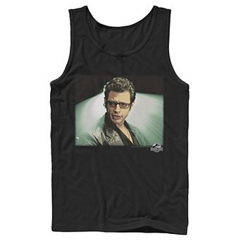 Men's Jurassic Park Ian Malcolm Vintage Tank Top