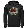 Men's Jurassic Park Character Collage Logo Hoodie
