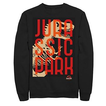 Men's Jurassic Park Split Typography T-Rex Bones Sweatshirt