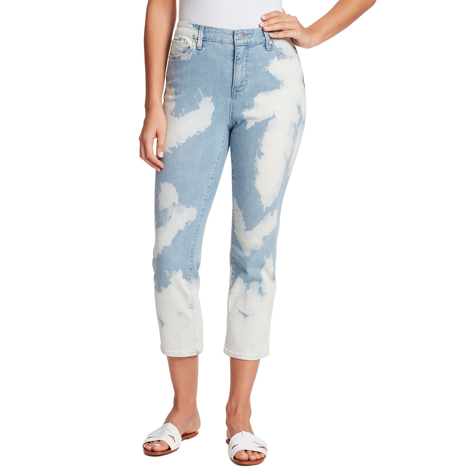 gloria vanderbilt crop jeans