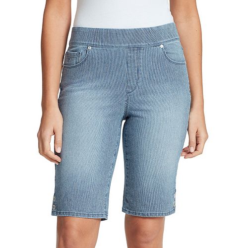 Women's Gloria Vanderbilt Avery Pull On Bermuda Jean Shorts