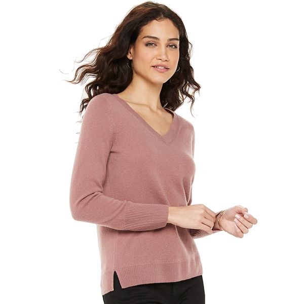 Kohls womens cashmere clearance sweaters