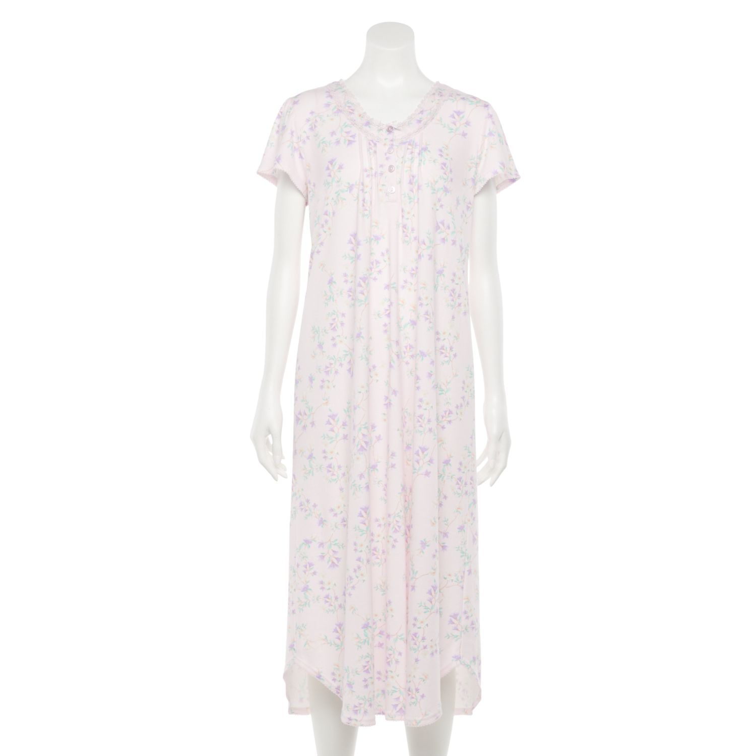 short sleeve night gown