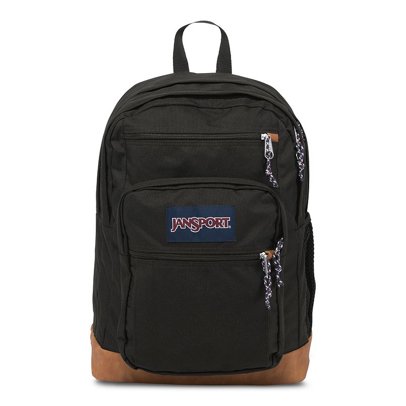 A black and brown backpack