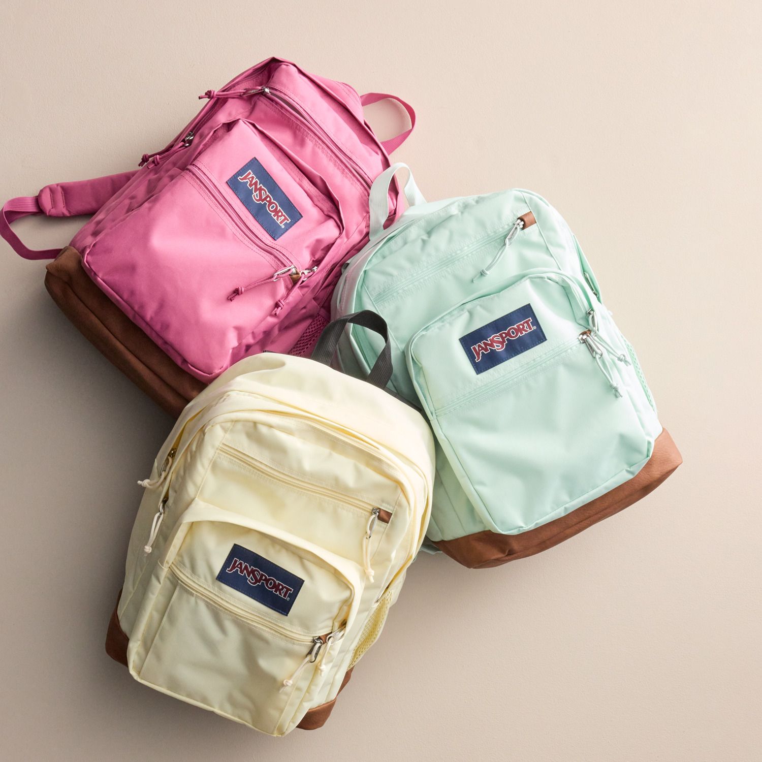 cool jansport backpacks Student Backpack Flower Market inch laptops protected JanSport Cool Student - Ice