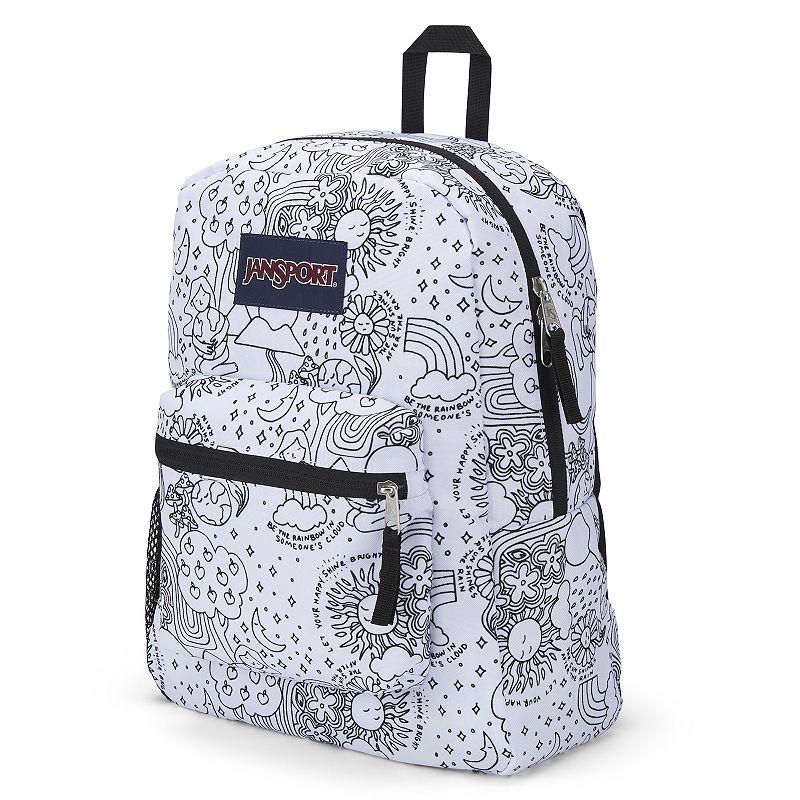 UPC 196247000559 product image for JanSport Cross Town Backpack, White | upcitemdb.com