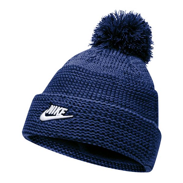 Mens nike store beanie with pom