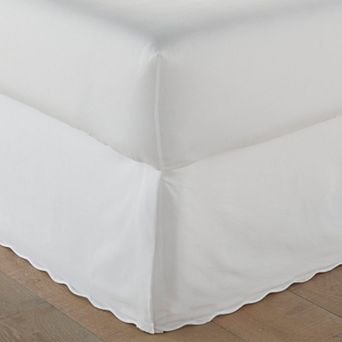 Stone Cottage Solid Scallop Bedskirt