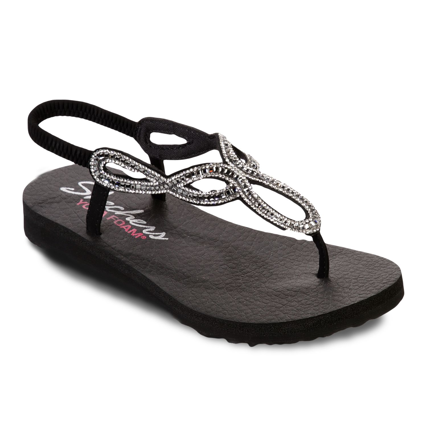 skechers cali women's flip flops