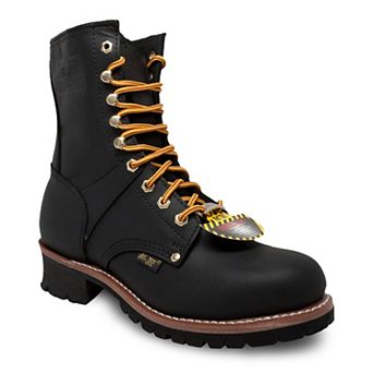 AdTec 1428 Men's Waterproof Logger Steel Toe Work Boots
