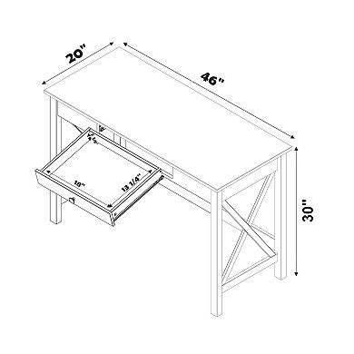 Linon Davis Laptop Desk