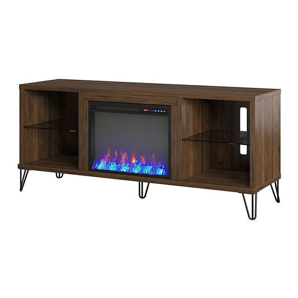 Novogratz Concord Fireplace TV Stand
