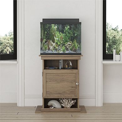 Ameriwood Home Flipper Adjustable 10-20 Gallon Aquarium Stand