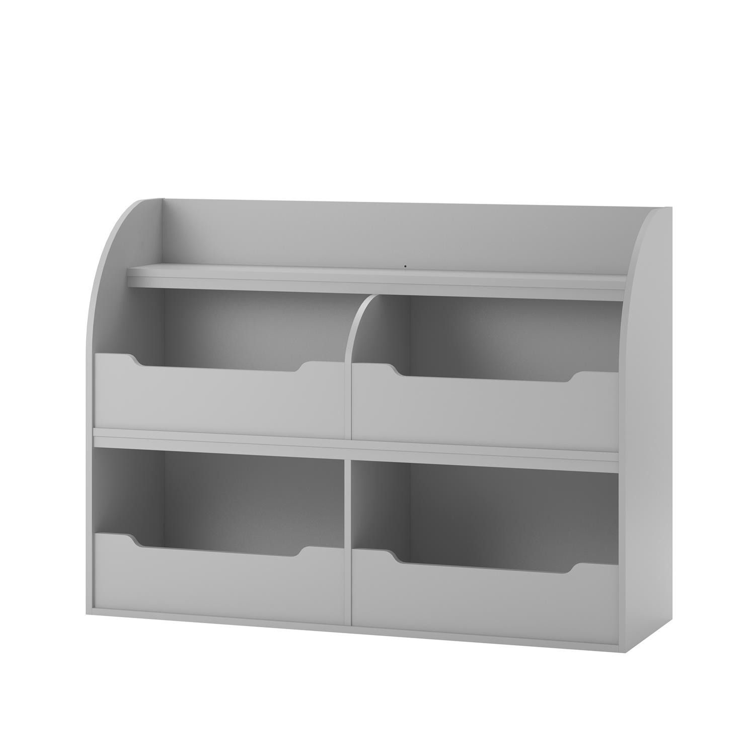 childrens grey bookcase