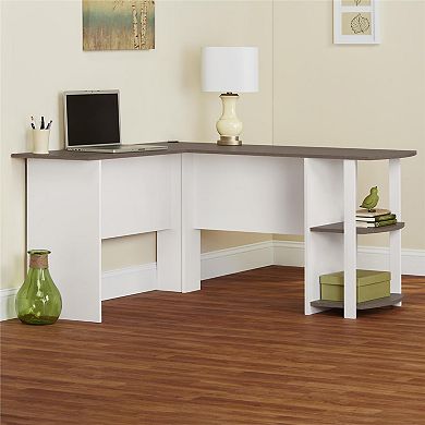 Ameriwood Home Dakota L-Shaped Desk