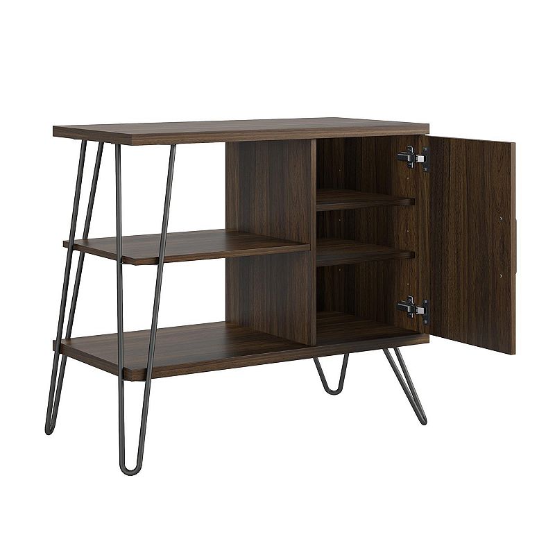 Ameriwood Home Haven Walnut Finish Bookcase, Brown