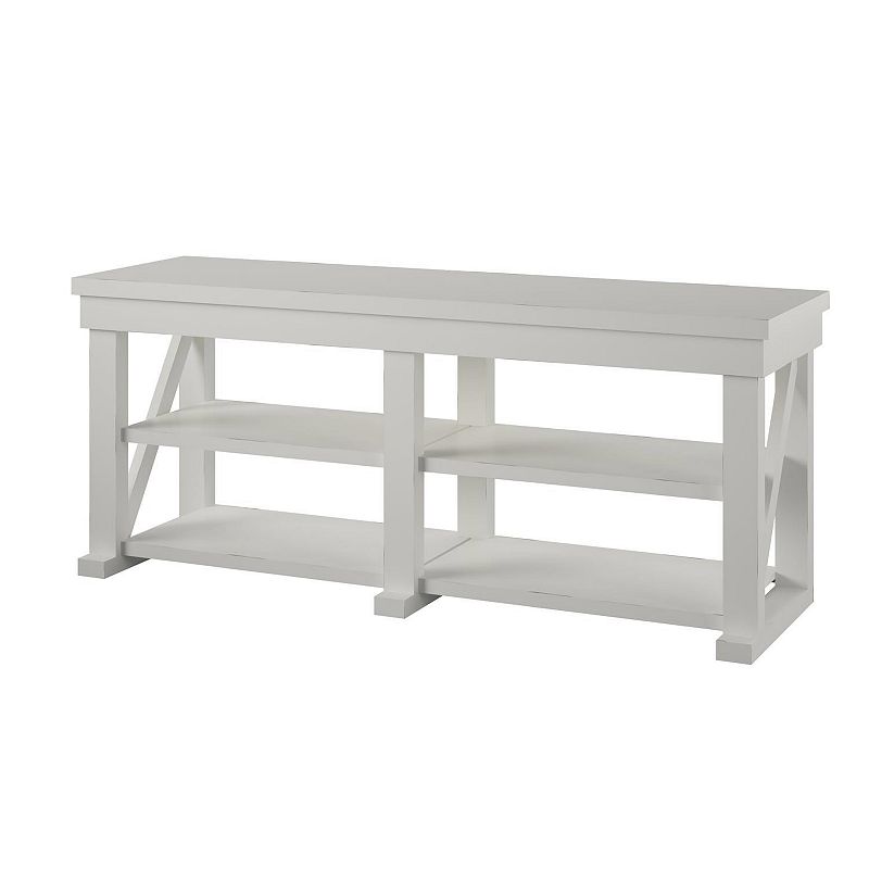 Ameriwood Home Crestwood TV Stand, White