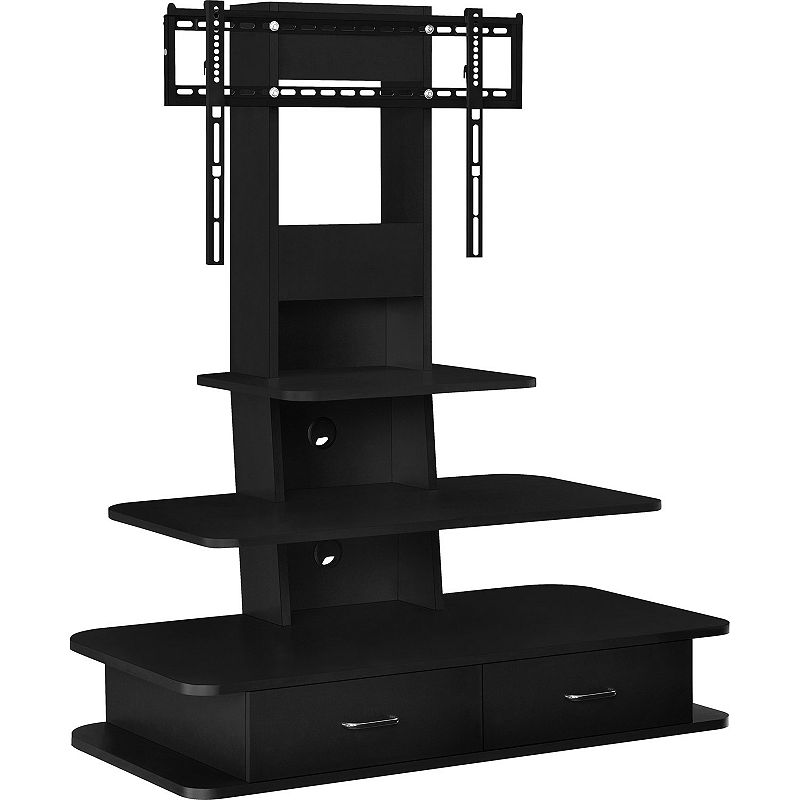 46684943 Ameriwood Home Galaxy TV Stand with Mount & Drawer sku 46684943