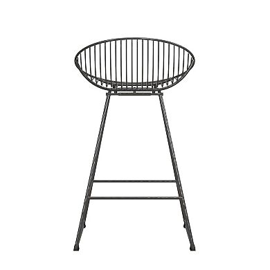 CosmoLiving Ellis Metal Counter Stool