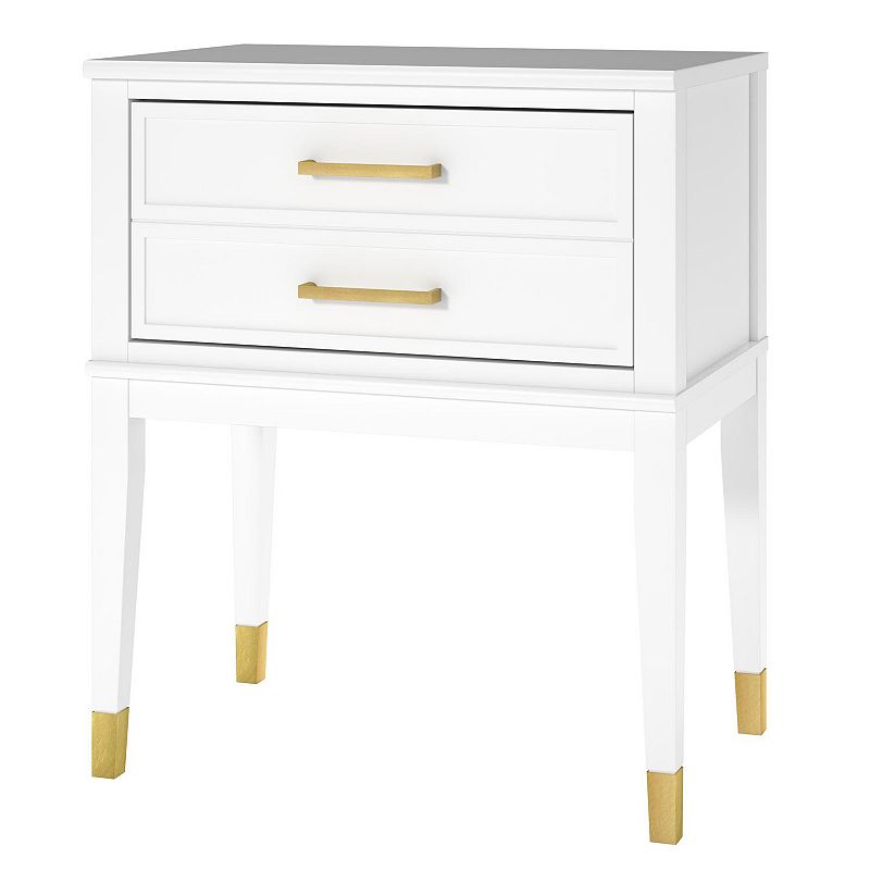 33885496 CosmoLiving Westerleigh End Table, White sku 33885496