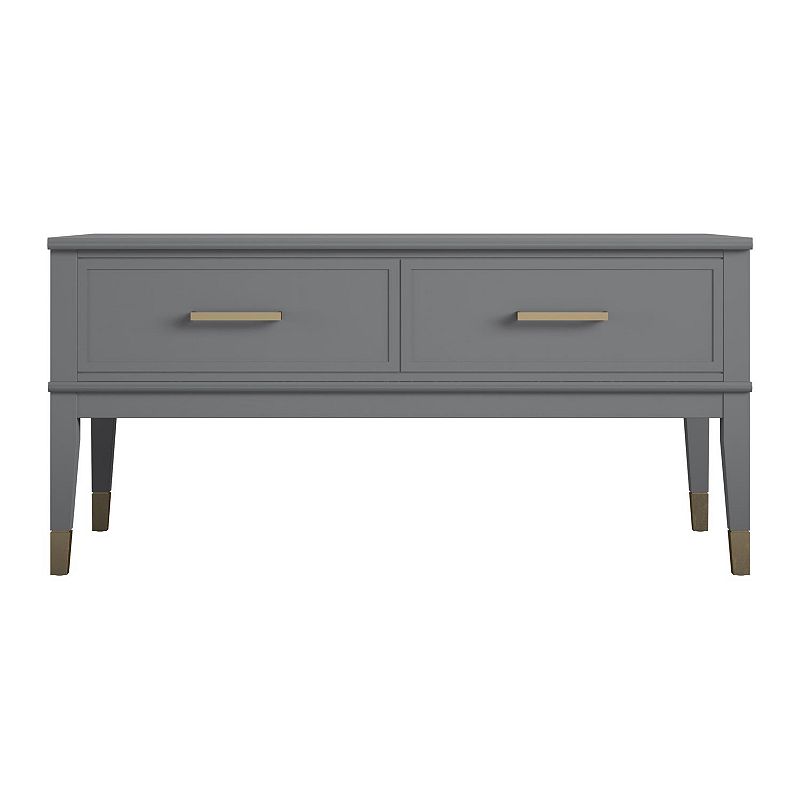 CosmoLiving Westerleigh Lift-Top Coffee Table, Grey
