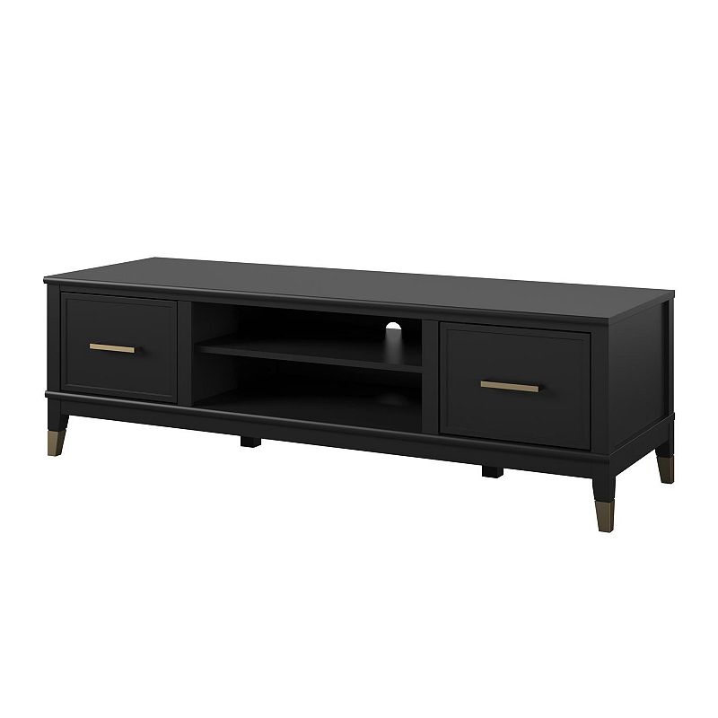 CosmoLiving Westerleigh TV Stand, Black