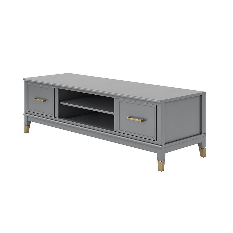CosmoLiving Westerleigh TV Stand, Grey