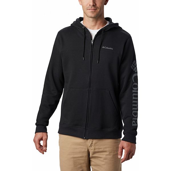 Men S Columbia Omni Shade Logo Fleece Full Zip Hooded Jacket