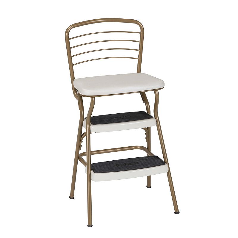 28963655 Cosco Stylaire Retro Chair & Step Stool with Flip- sku 28963655