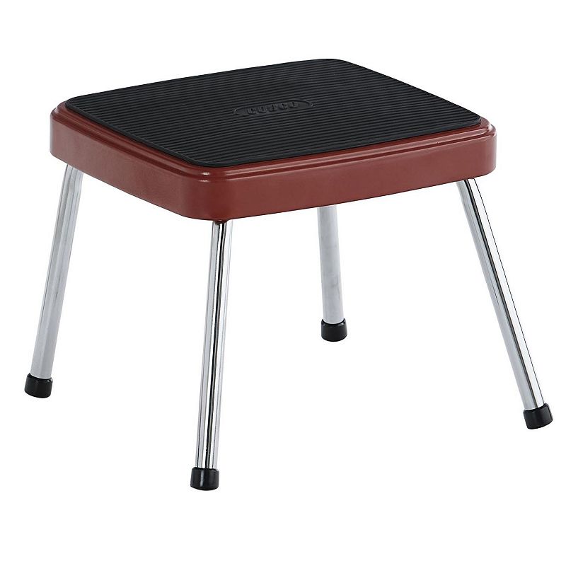 62381365 Cosco Stylaire Retro One-Step Step Stool, Red sku 62381365