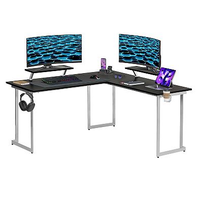 Techni Sport Warrior L-Shaped Gaming Desk