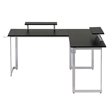 Techni Sport Warrior L-Shaped Gaming Desk