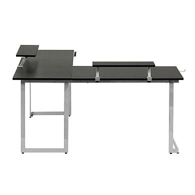 Techni Sport Warrior L-Shaped Gaming Desk