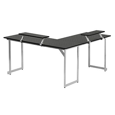 Techni Sport Warrior L-Shaped Gaming Desk