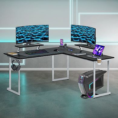 Techni Sport Warrior L-Shaped Gaming Desk