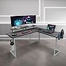 Techni Sport Warrior L-Shaped Gaming Desk
