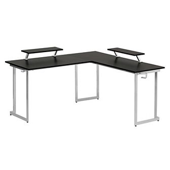 Techni Sport Warrior L-Shaped Gaming Desk